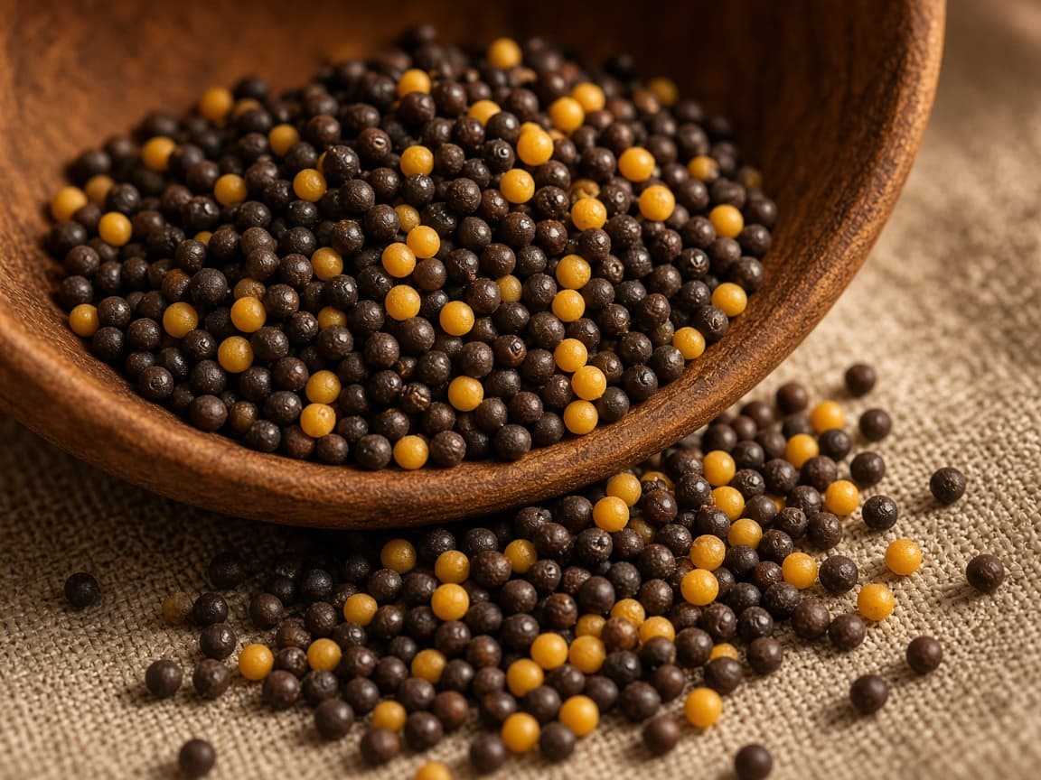 Mustard seeds