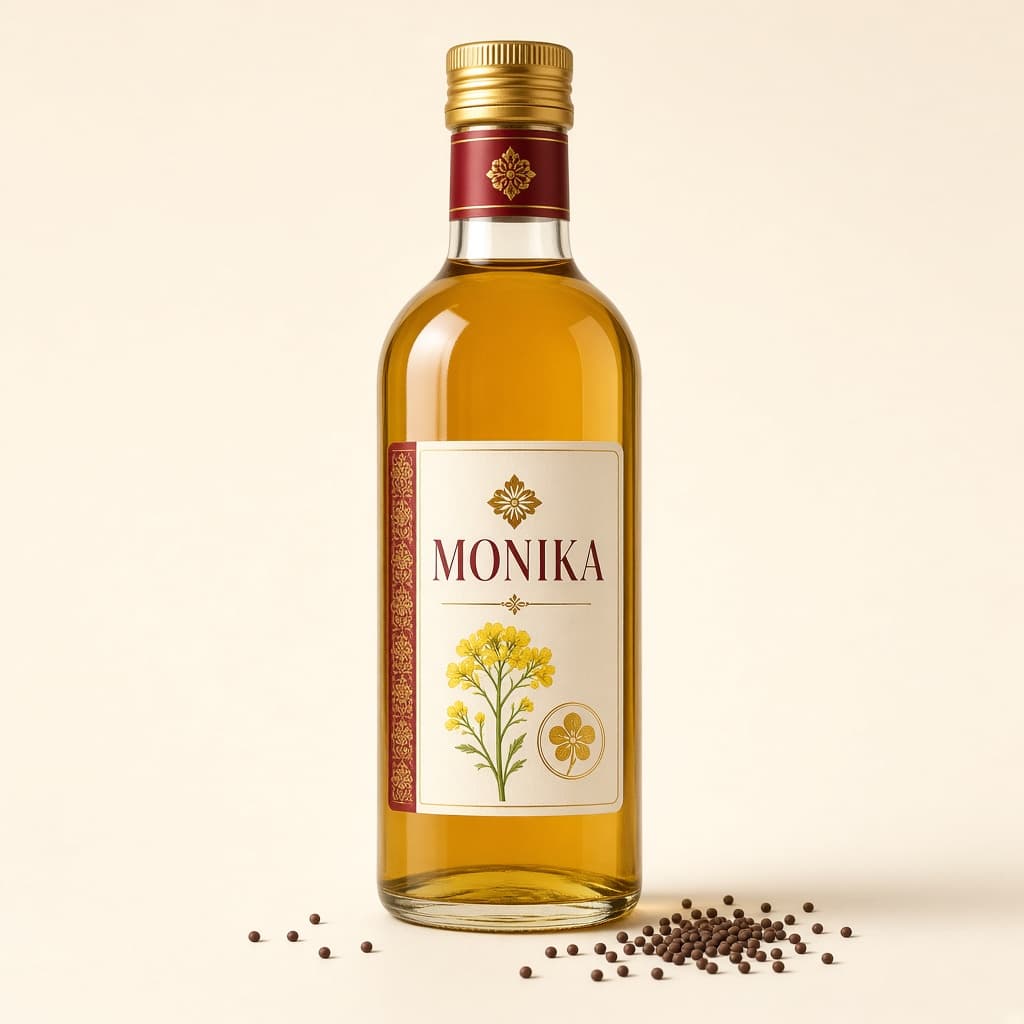 Monika Kachi Ghani Mustard Oil
